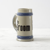 Der Bräutigam (Mafia) Bierglas (Vorderseite Links)