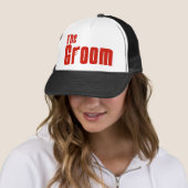 Der Bräutigam (Mafia-Rot) Truckerkappe (Beispiel)