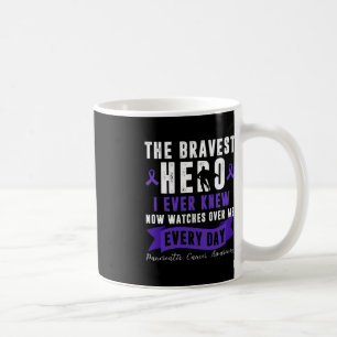 Der Bravest Hero Bauchspeicheldrüsenkrebs Monat Kaffeetasse