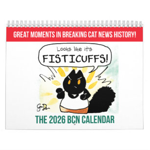 Der Breaking Cat News Kalender 2026