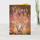 Der brennende Bush "YAHWEH" Karte (Vorderseite)