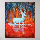 Der brennende See Poster (Vorne)