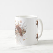 Der Bretagne-Spaniel-Tal-Tal Kaffeetasse (VorderseiteRechts)