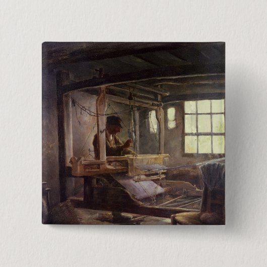 Der bretonische Weber, 1888 Button (Vorderseite)