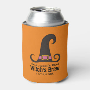 Der Brew-Bier der lustigen Halloween-Party-Hexe Dosenkühler