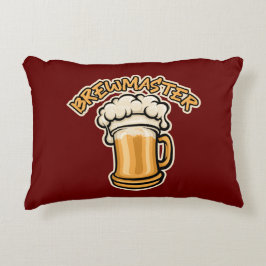 Der Brewmaster braucht eine Bier-Tasse Dekokissen