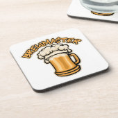 Der Brewmaster braucht eine Bier-Tasse Getränkeuntersetzer (Linke Seite)