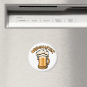 Der Brewmaster braucht eine Bier-Tasse Magnet (In Situ (Geschirrspüler))