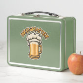 Der Brewmaster braucht eine Bier-Tasse Metall Brotdose (Beispiel)