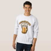 Der Brewmaster braucht eine Bier-Tasse Sweatshirt (Vorne ganz)