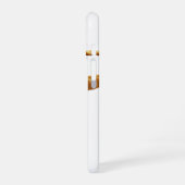 Der Brezel-Copter: Brot-Hubschrauber-Esskunst iPhone 16 Hülle (Linke Seite)