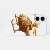 Der Brezel-Copter: Brot-Hubschrauber-Esskunst iPhone 16 Hülle (Rückseite (Horizontal))