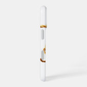 Der Brezel-Copter: Brot-Hubschrauber-Esskunst iPhone 16 Hülle (Rechte Seite)