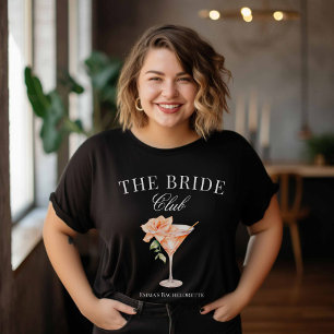 Der Bridge Club Blush Cocktail Tri-Blend Shirt