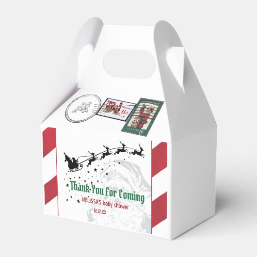 Der Brief des Weihnachtsmanns als verlogen oder ne Geschenkschachtel (Vorderseite)