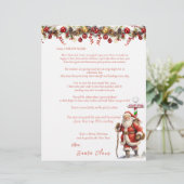 Der Brief des Weihnachtsmanns an den Nordpol der K (Stehend Vorderseite)