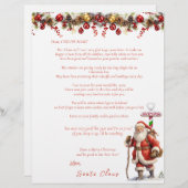 Der Brief des Weihnachtsmanns an den Nordpol der K (Vorne/Hinten)