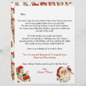 Der Brief des Weihnachtsmanns an Kinder, die Kanon (Vorne/Hinten)