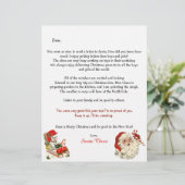 Der Brief des Weihnachtsmanns an Kinder, die Kanon (Stehend Vorderseite)