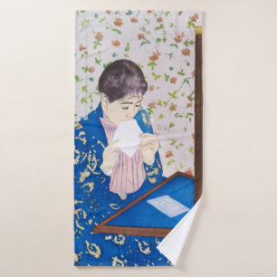 Der Brief, Mary Cassatt Badehandtuch
