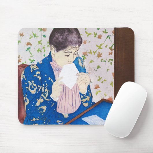 Der Brief, Mary Cassatt Mousepad (Mit Mouse)