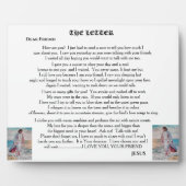 DER BRIEF VON JESUS FOTOPLATTE (Vorderseite)