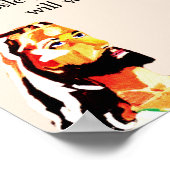 DER BRIEF VON JESUS POSTER (Ecke)