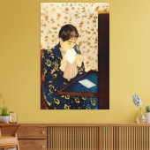 Der Brief von Mary Cassatt (ca. 1891) Leinwanddruck (Insitu (Wohnzimmer))