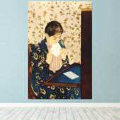 Der Brief von Mary Cassatt (ca. 1891) Leinwanddruck (Insitu (Holzboden))