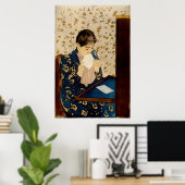 Der Brief von Mary Cassatt (ca. 1891) Poster (Heimbüro)