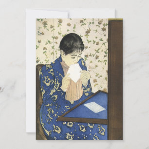 Der Brief von Mary Cassatt, Vintage-Impressionismu