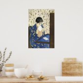 Der Brief von Mary Cassatt, Vintager Impressionism Poster (Küche)