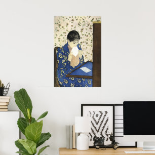 Der Brief von Mary Cassatt, Vintager Impressionism Poster