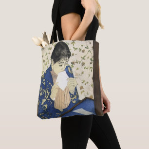 Der Brief von Mary Cassatt, Vintager Impressionism Tasche