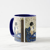 Der Brief von Mary Cassatt, Vintager Impressionism Tasse (Vorderseite Links)
