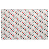 Der Briefmarken-Karten-Anzüge heraus Stoff (Fat Quarter (45,7 x 55,9 cm))