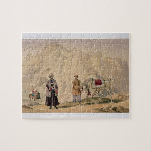 Der britische Kommandant von Shah Shoojans 2. Puzzle (Horizontal)