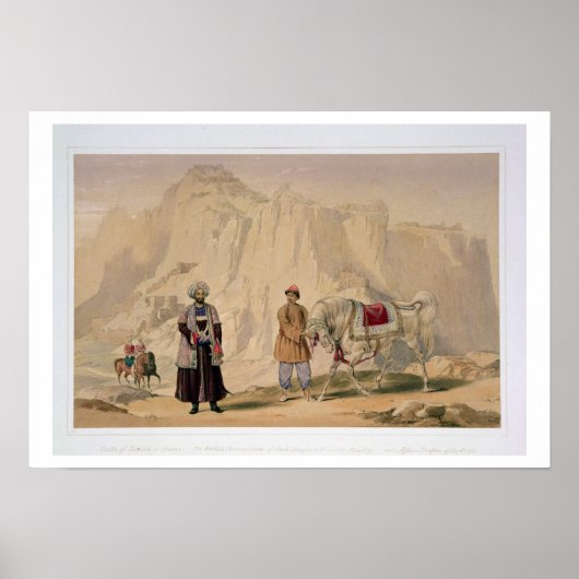 Der britische Kommandant von Shah Shoojans zweiter Poster (Vorne)