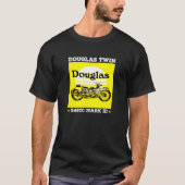 Der britische Motor Douglas Mark III De Luxe Class T-Shirt (Vorderseite)