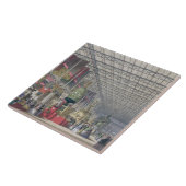 Der britische Nave der großen Ausstellung, 1851 Fliese (Seite)