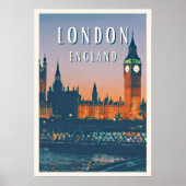 Der britische Reiz von London Poster (Vorne)