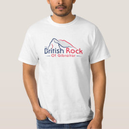 Der britische Rock von Gibraltar-T-Shirt Entwurf T-Shirt