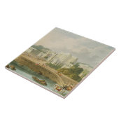 Der britische Sitz in Hyderabad im Jahre 1813, von Fliese (Seite)