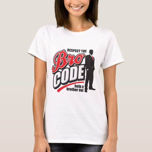 Der Bro-Code T-Shirt (Vorderseite)
