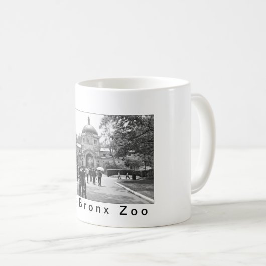 Der bronx-Zoo-Eingang Kaffeetasse (VorderseiteRechts)