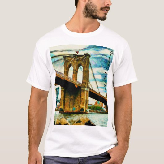 Der Brooklyn Bridge Basic-T - Shirt (Vorderseite)