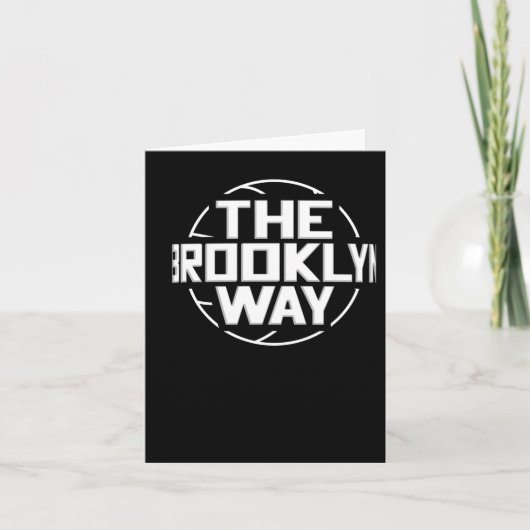 Der Brooklyn Way Net Basketball Karte (Vorderseite)