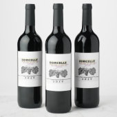 Der Brot Weinetikett (Flaschen)