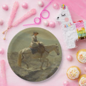 Der Brückenweg, die weißen Berge (Winslow Homer) Pappteller (Party)