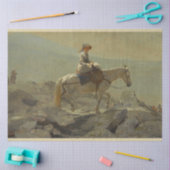 Der Brückenweg, die weißen Berge (Winslow Homer) Seidenpapier (Basteln)